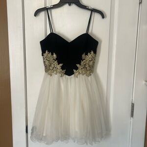 Black and White Dress